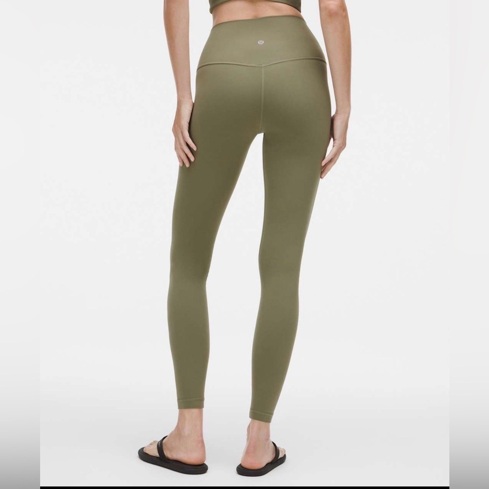 Lululemon Align High Rise Pant 28” Bay Leaf NWT Size 4 - Picture 2 of 3